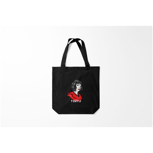 фото Сумка-шоппер / 40х40 см / сериалы / бумажный дом burnettie