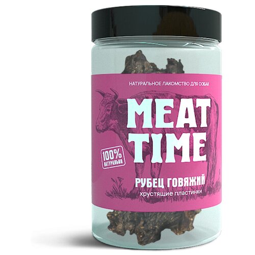 Meat Time Рубец говяжий Хрустящие пластинки, 60 гр