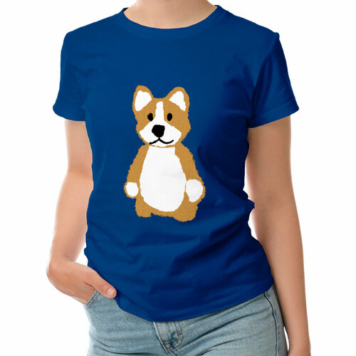 фото Футболка roly, размер xl, синий