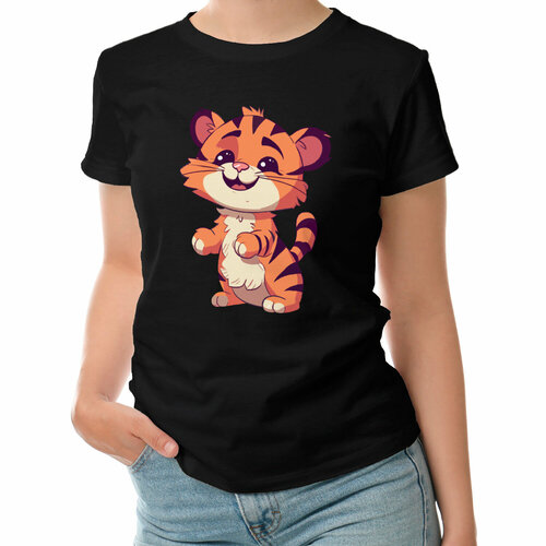 фото Футболка roly, размер s, черный