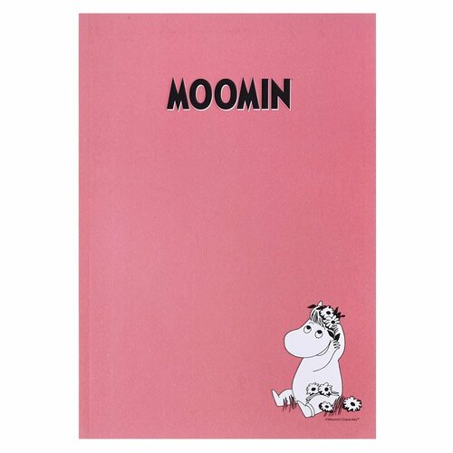 Записная книжка Академия Холдинг А5 128 листов, Moomin (MOM14) книжка записная а5 145 205 мм 128 листов линия книжный переплет твердый картон 7бц капли академия холдинг