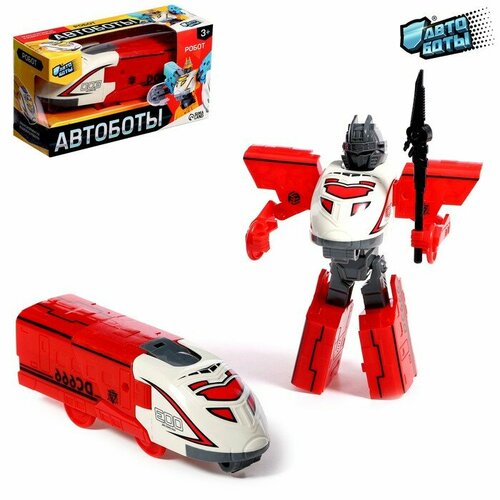 Робот «Поезд», трансформируется красный