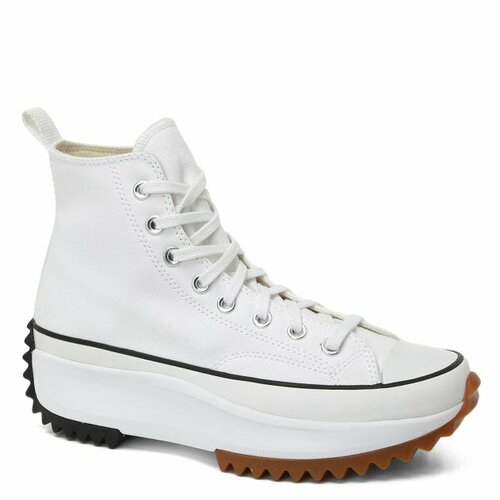 converse x jw anderson run star hike platform high top white sneakers woman shoes casual fashion converse run star hike Кроссовки Converse Converse 166799, размер 35,5, белый