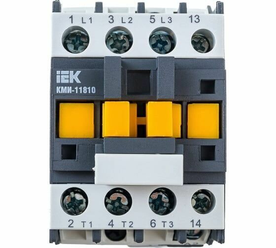 KKM11-018-400-10 Контактор КМИ-11810 18А 400В/АС3 1НО IEK - фото №5