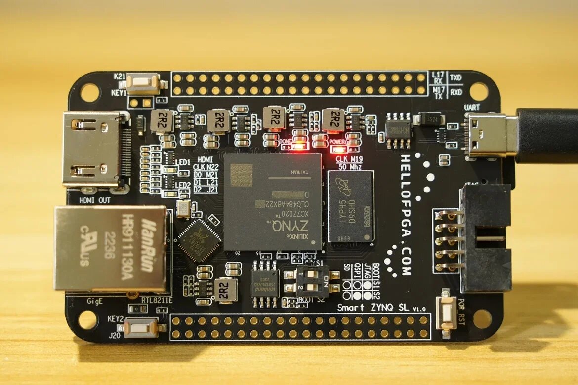 Xilinx FPGA ZYNQ 7020 Минимальная системная плата