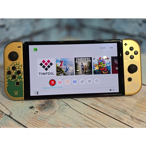 Игровая приставка Nintendo Switch Oled Zelda100игркарта памяти 512gb 52827₽
