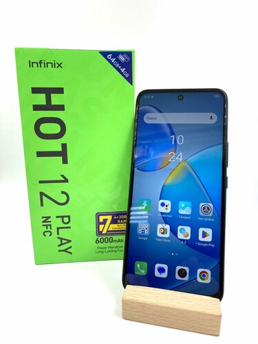 Смартфон Infinix Hot 12 Play NFC (X6816D), 4+3/64Gb, 2 nano-SIM, Racing ...