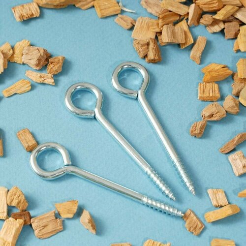 Крючки с резьбой GreenArt, набор из 10 штук