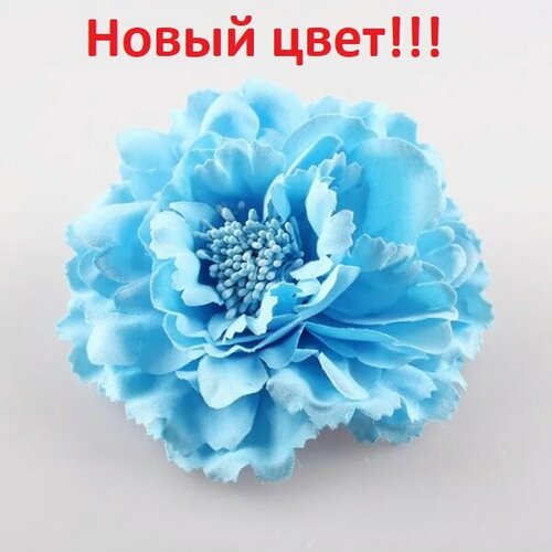 фото Брошь, 1 шт., голубой нет бренда