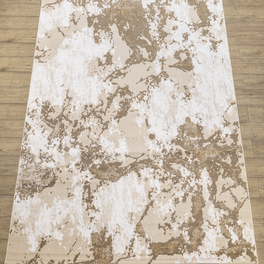 Ковер Турецкий Nord дизайн 10465A цвет BEIGE / BEIGE 1.2x1.8м