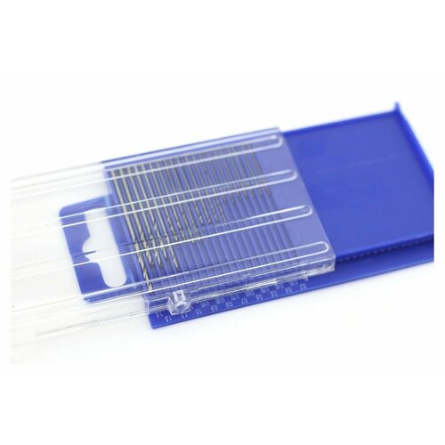 Мини-сверла диаметр 03-16 мм набор 20 шт HSS4241 без покрытия 4271 499₽