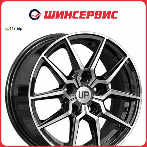 Литой диск Wheels UP Up117 R15x6.5J 5x100 ET38 ЦО57.1