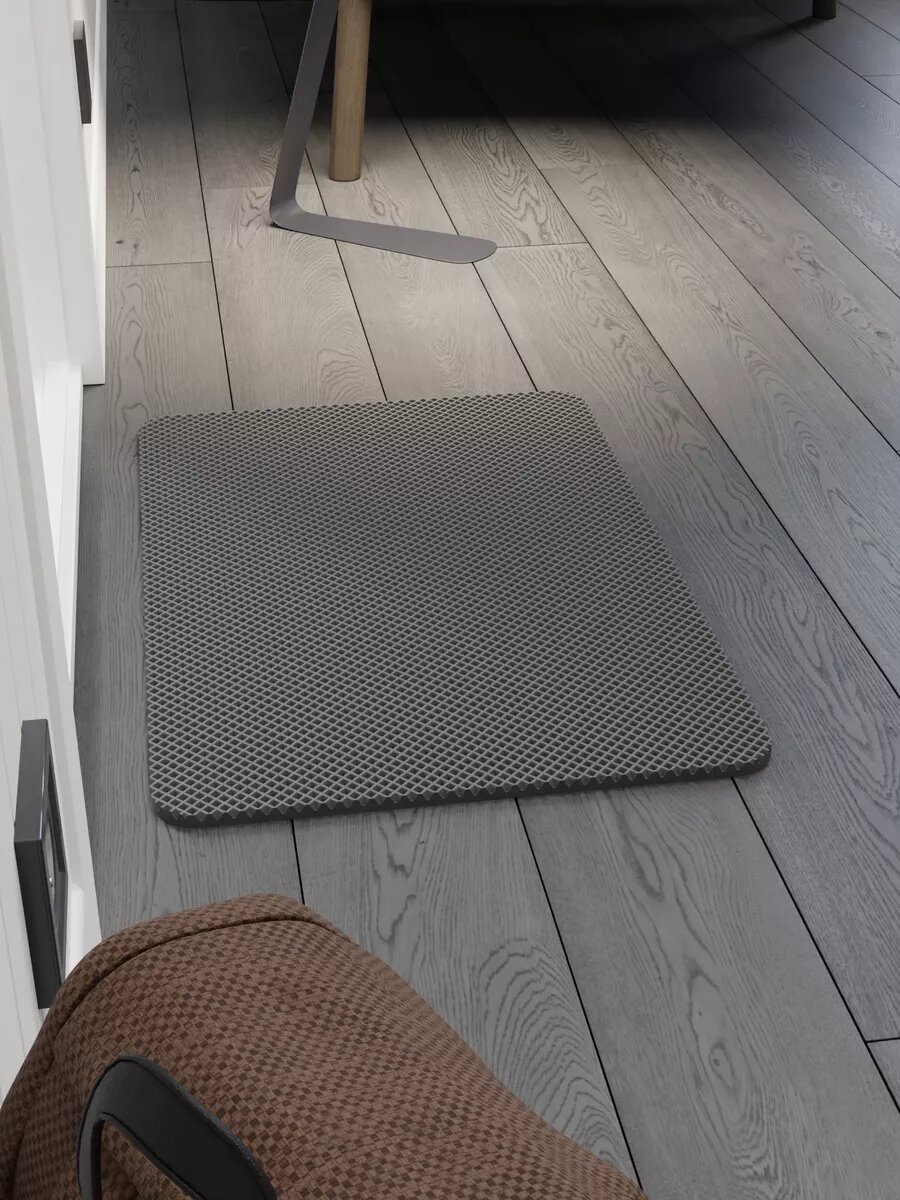 Придверный ЭВА коврик 60×40 для прихожей и улицы, коврик EVA — фото 1