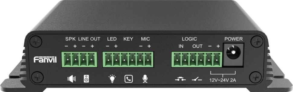 Fanvil PA2S SIP-шлюз для видеодомофона камеры и пейджинга