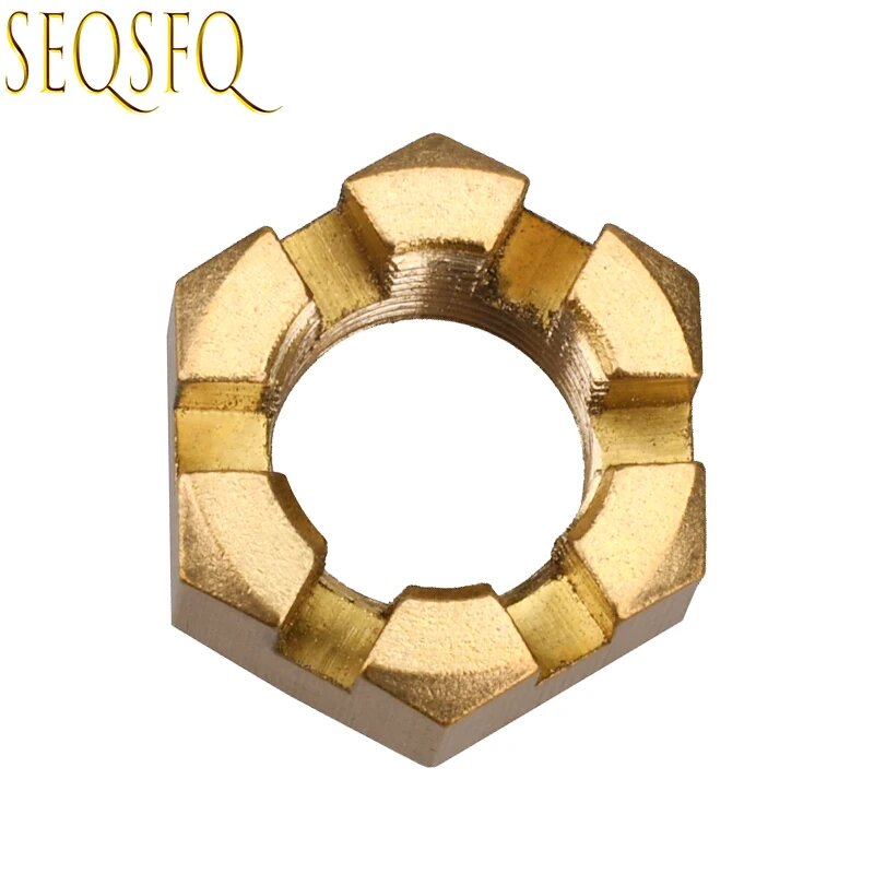 90171-16011 Медная гайка замка для лодочного мотора Yamaha 40HP-90HP Seapro HDX Parsun Hidea 40HP-85HP аксессуары Запчасти