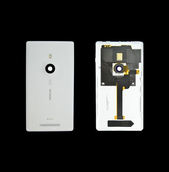 Задняя крышка для Nokia Lumia 925 rm-893 с боковыми клавишами Белый Service