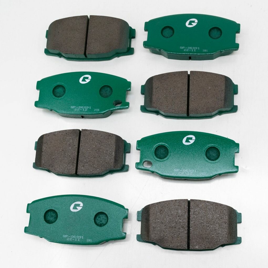 Колодки дисковые MMC CANTER PF-3407 G-BRAKE (8 колодок)