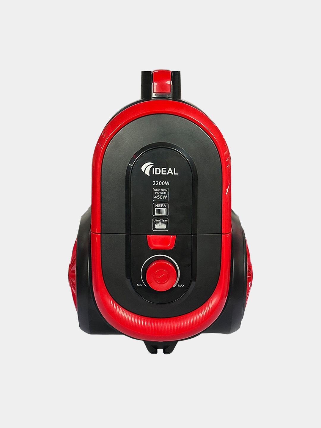 Пылесос Ideal "Modern" VC-2010, красный. 220Вт/450Вт, контейнер 2л, телескопическая трубка, — фото 1