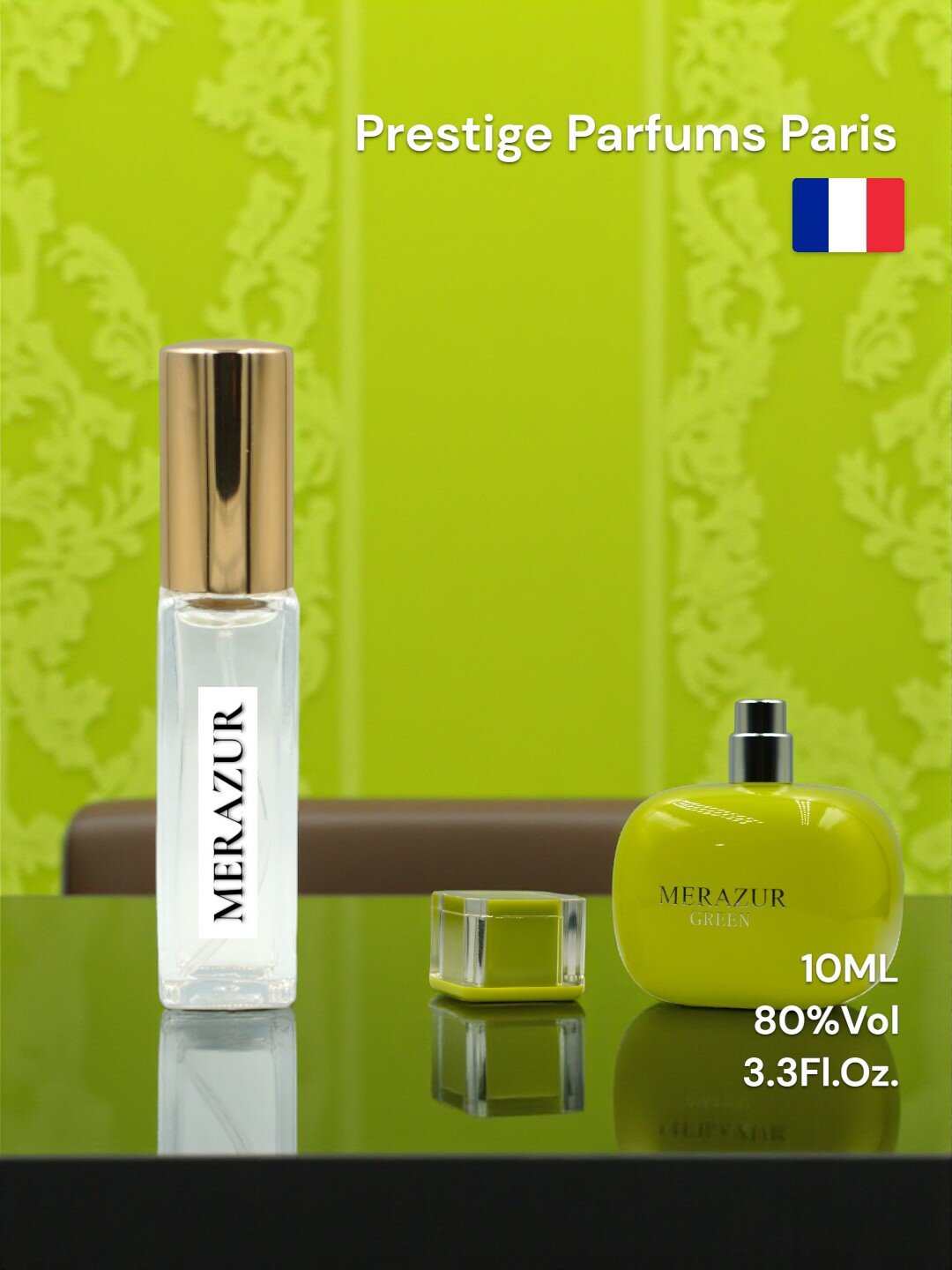 Парфюмерная вода для женщин MERAZUR GREEN EDP 10ML
