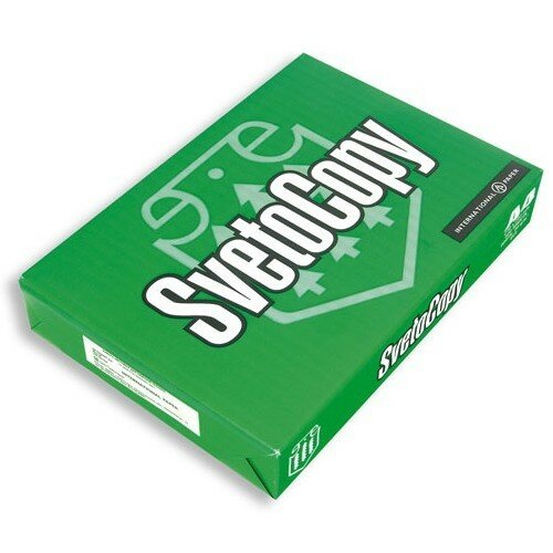 Бумага для принтера SVETOCOPY (А4) 210х297мм пачка 500л.