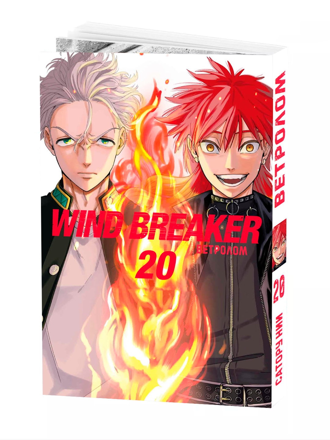 Манга "Ветролом", 20 том, мягкий переплет, 192 стр, 2024 г, NII Satoru