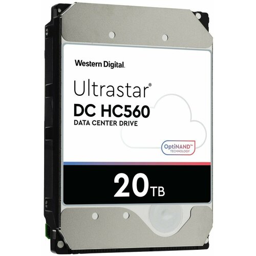 Жёсткий диск 20Tb SATA-III WD Ultrastar HC560 0F38785 WUH722020BLE6L4 4307000₽