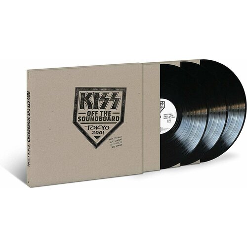 виниловые пластинки ume kiss paul stanley lp Виниловые пластинки, Ume, KISS - Off The Soundboard: Tokyo 2001 (3LP)