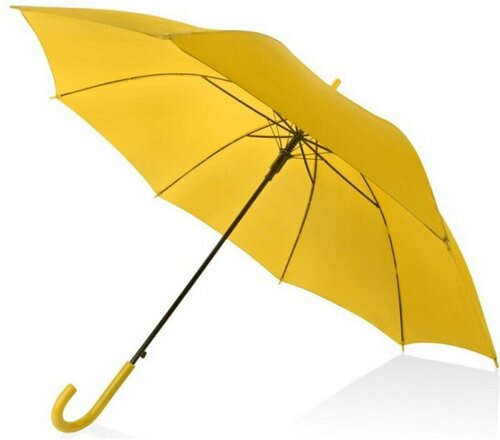 Мини-зонт Oasis, полуавтомат, купол 100 см., желтый
