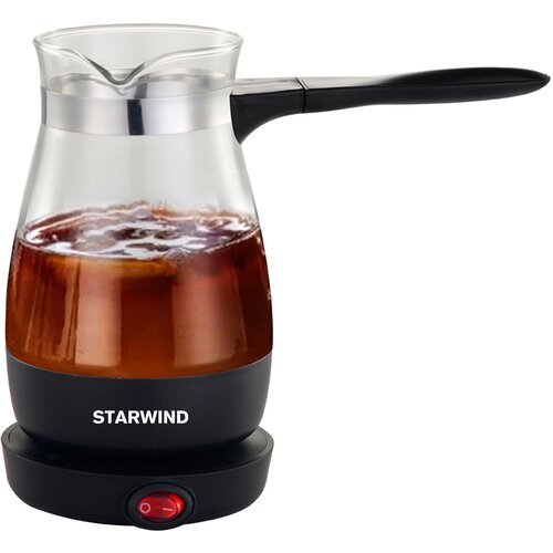 Кофеварка Электрическая турка Starwind STG6053 600Вт черный электрическая турка кофеварка dsp