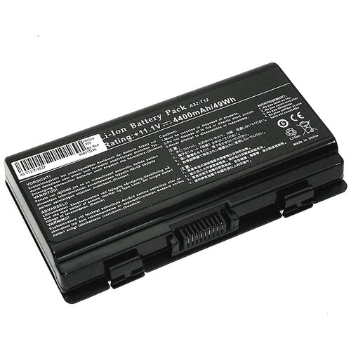 фото Аккумуляторная батарея для ноутбука asus x51r (a32-x51) 11.1v 5200mah oem