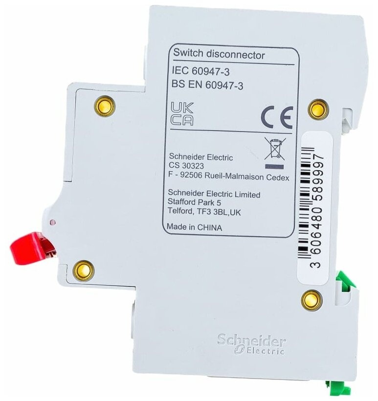 Easy9 EZ9S16340 Выключатель нагрузки трехполюсный 40 А Schneider Electric - фото №9