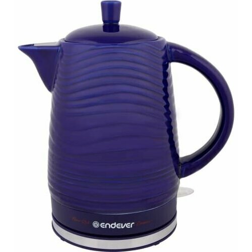 Чайник керамический Endever KR-470C фиолетовый
