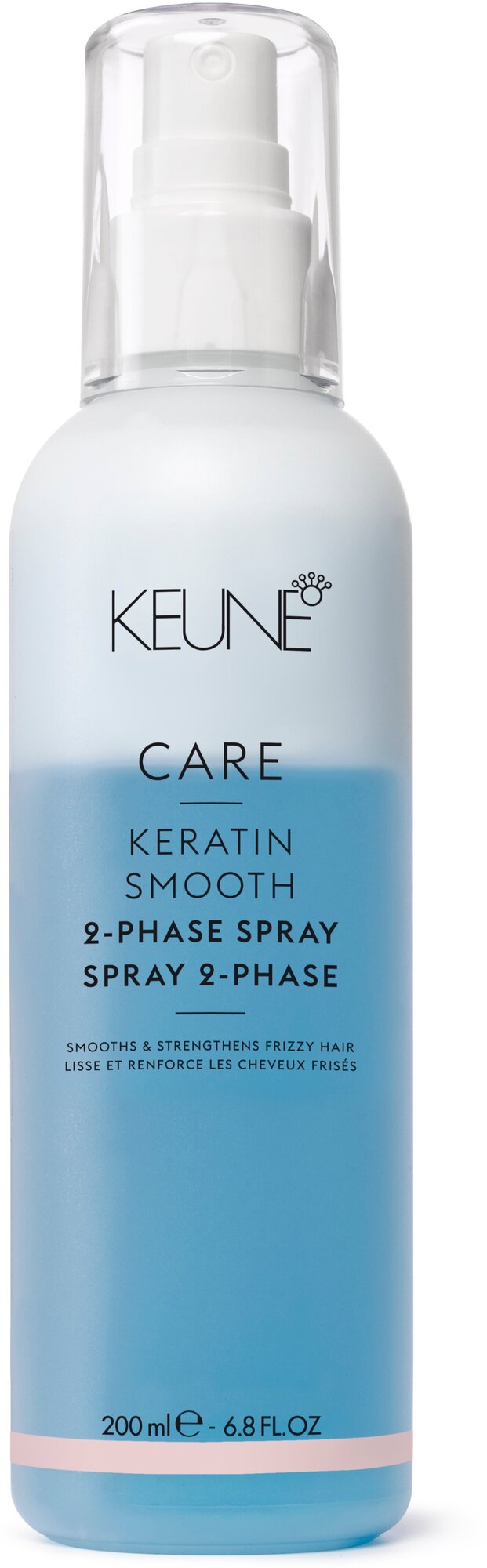 Кондиционер-спрей двухфазный Кератиновый комплекс / CARE Keratin Smooth 2 Phase Spray 200 мл