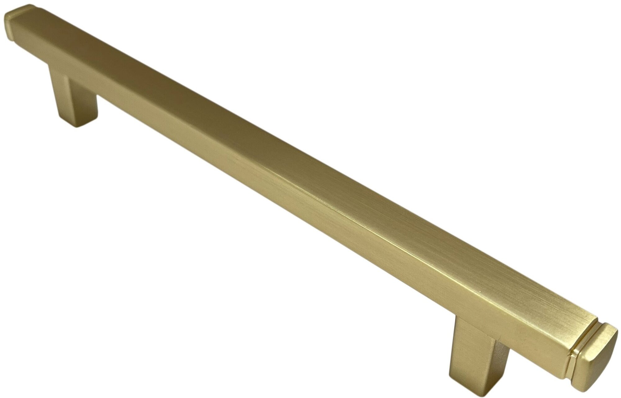Ручка-скоба RS-177, 128 мм, браш золото (2 шт)