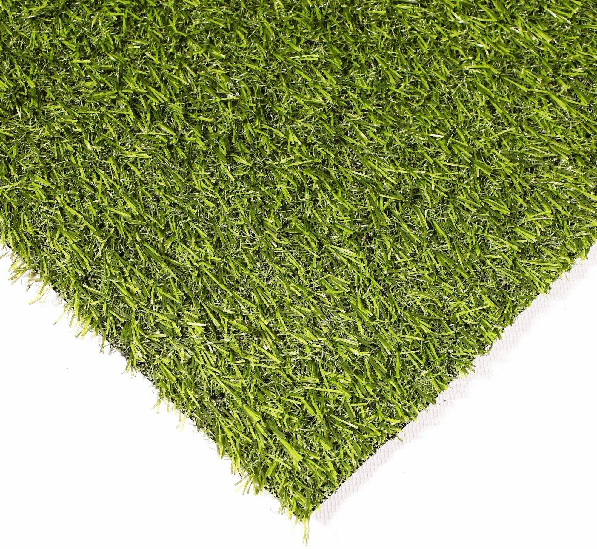 Искусственный газон в рулоне для декора 1,2х6,5м Premium Grass 20 Green, высота ворса 20 мм. Искусственная трава. - фотография № 15