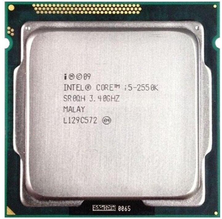 Процессор Intel Core i5-2550K Sandy Bridge LGA1155 4 x 3400 МГц