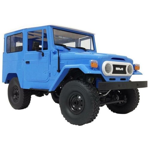 Радиоуправляемая машина WPL японский внедорожник FJ40 (голубая) 4WD 2.4G 1/16 RTR