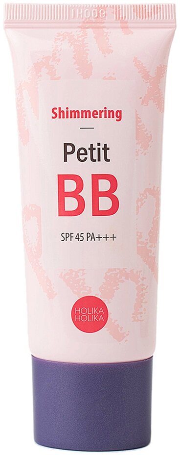 HOLIKA HOLIKA ББ крем для лица Petit BB Shimmering SPF45 PA+++, 30 мл