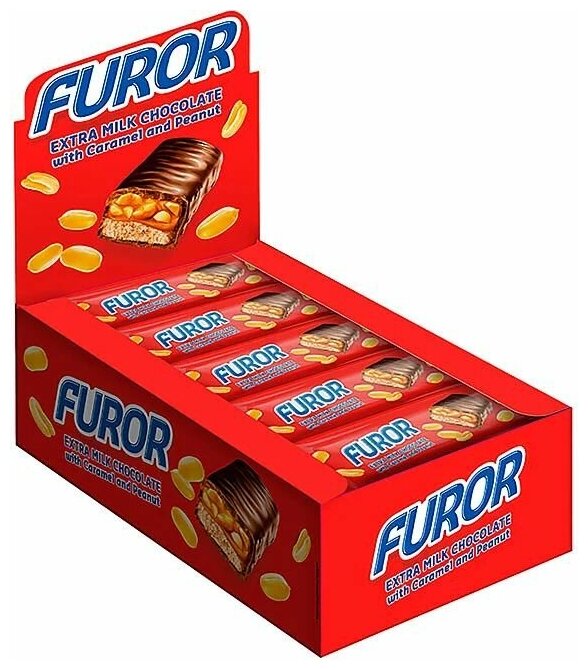 Шоколадный батончик Furor, 35 г