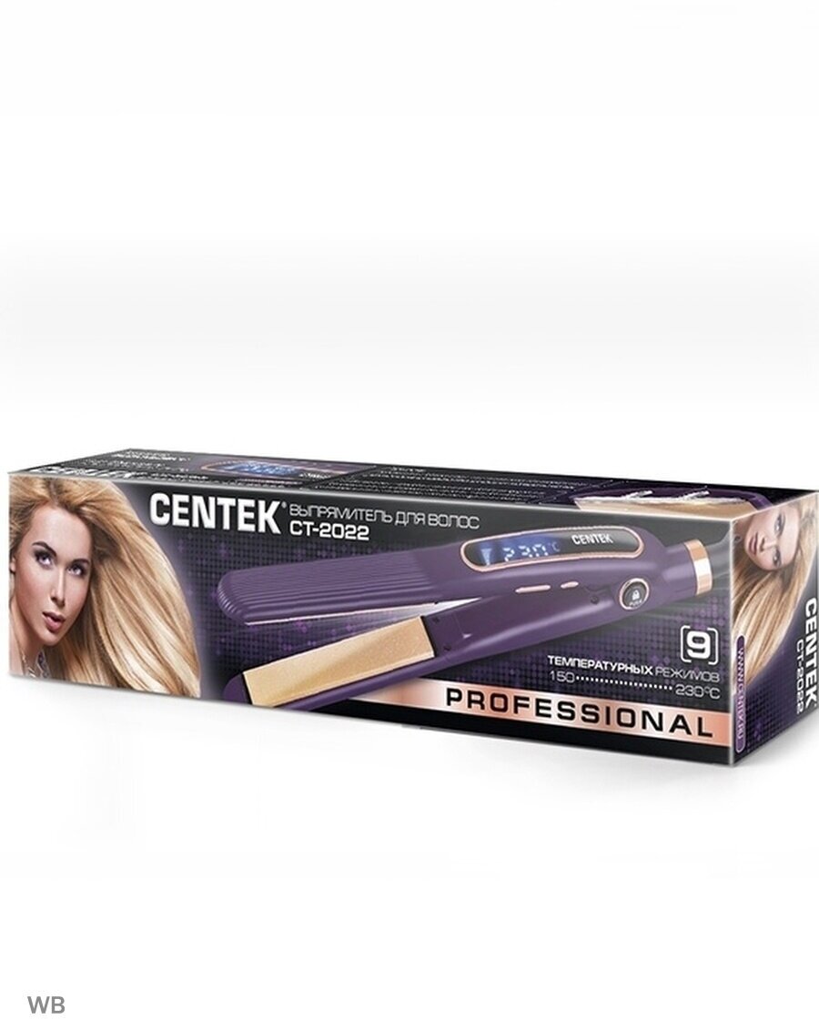 Выпрямитель волос Centek Violet - фото №5