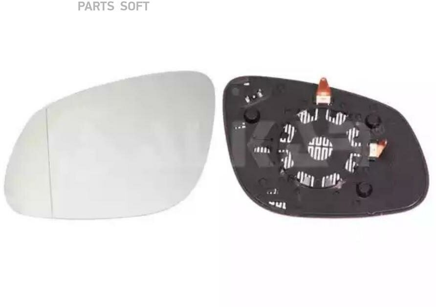 фото Зеркало/Элемент L [Асферическое/С Подогревом] Porsche Cayenne (9Pa) (9/2002 - 9/2010) ALKAR арт. 6471815