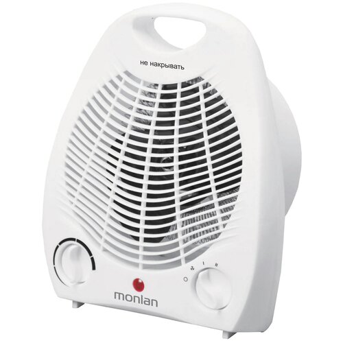 Тепловентилятор спиральный электрический Monlan MTV-20 с механическим термостатом 2000 Вт Вентилятор тепловой 104900₽