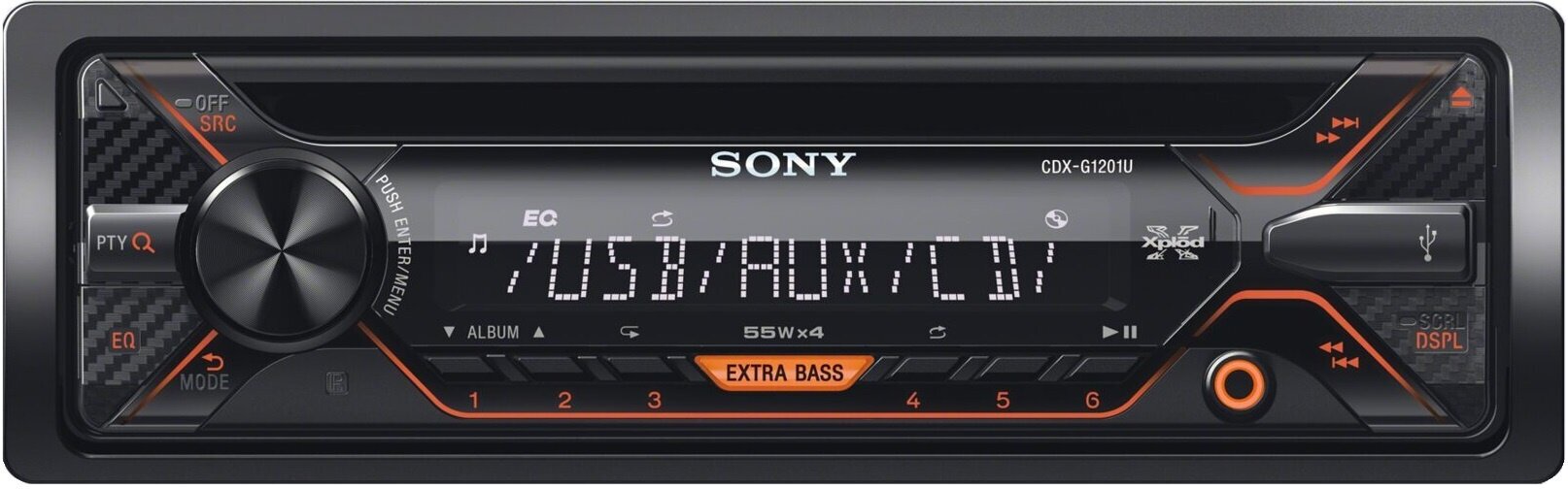 Автомагнитола CD Sony CDX-G1201U