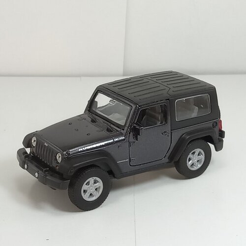 Металлическая машинка 1:34-1:39 JEEP WRANGLER 2007г, черный 42371H-D Welly металлическая машинка 1 34 1 39 jeep gladiator 2020г оранжевый 43788d welly