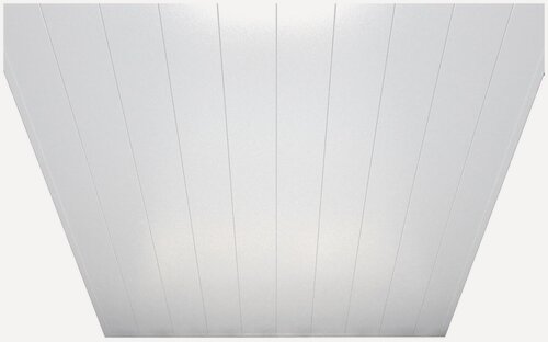 Изображение товара Комплект реечных потолков Mr.Tektum Мульти 100 бесщелевой 1,8м х 1,8м Белый матовый