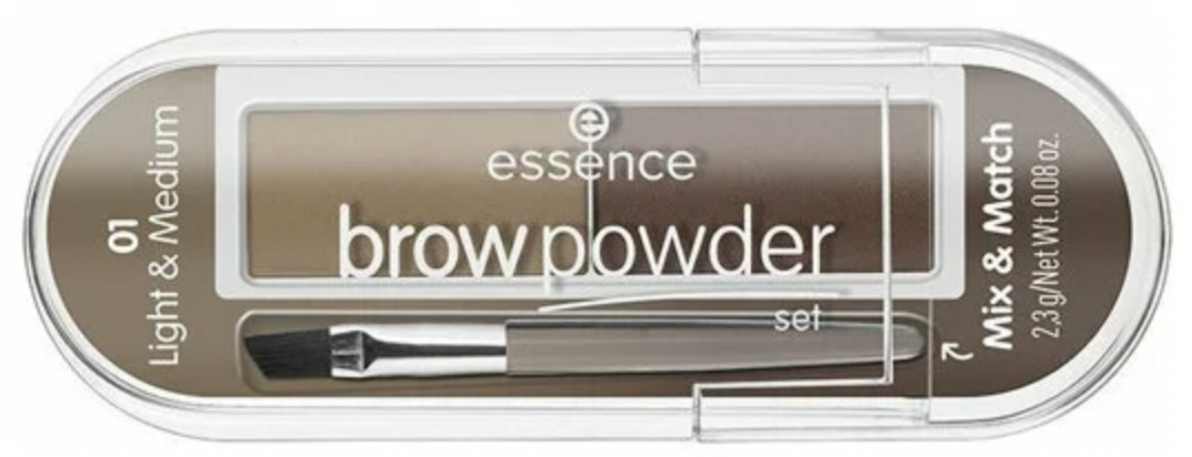 Эссенс / Essence - Набор теней для бровей Brow Powder тон 01 Light&Medium 2,3 г