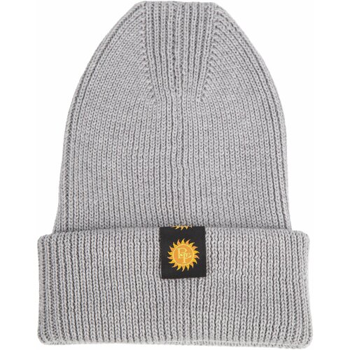 Шапка бини BRiGHT FAMiLY, размер универсальный, серый