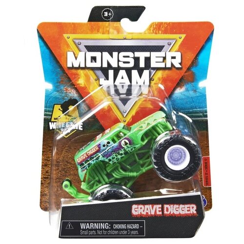 Машинка Monster Jam Grave Digger 1:64 6061163