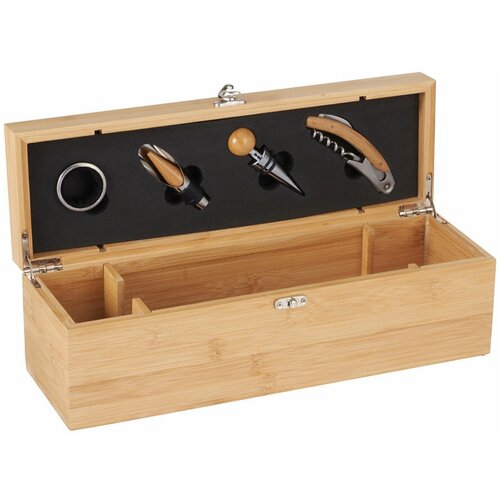 Набор для вина в бамбуковом кейсе Anniversary Р 3001₽