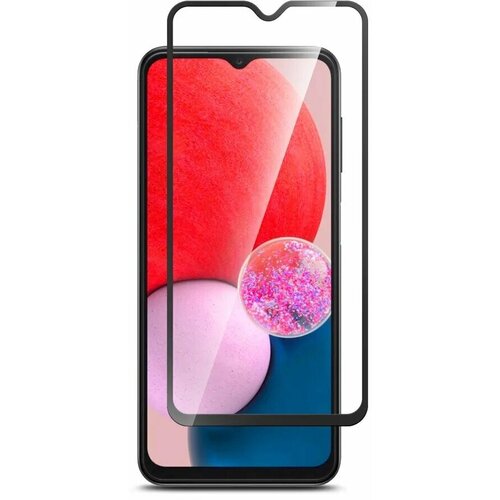 Защитное стекло VLP Superior Protective 2.5D Glass для смартфона Samsung Galaxy A13 4G, черный for samsung galaxy a13 glass screen lens protector camera film for samsung a13 tempered glass galaxy a13 glass